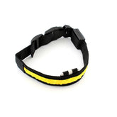 Zgarda Iluminata cu LED pentru Caine sau Pisica culoare Galben AVX-AG232B